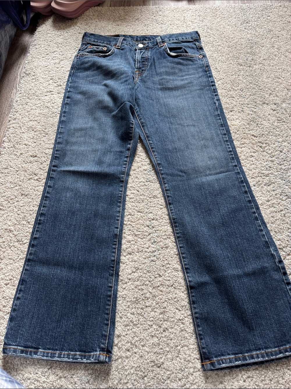 Lucky Brand Blue Flare Jeans - Classic Wide Leg